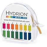 Hydrion Ph paper (93) with Dispenser and Color Chart - Full range Insta Chek ph- 0-13