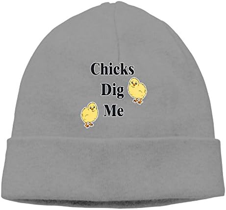 Chicks Dig Me Infant Skull Beanies Hat DeepHeather