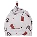 New Era Georgia Bulldogs Infant White Knit Baby Beanie