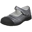 pediped Flex Christina Mary Jane (Toddler/Little Kid),Pewter Metallic,23 M EU (7 M US Toddler)
