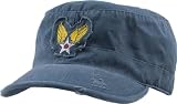 Olive Drab With Red Star Fatigue Cap