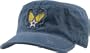 Olive Drab With Red Star Fatigue Cap