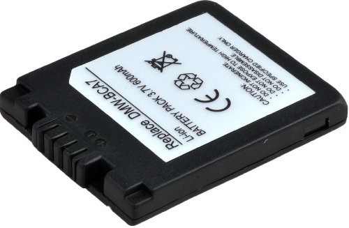 Carat Electronics Lithium-Ion Akku f&uuml;r Digitalkameras ohne Memory Effekt (Panasonic BCA7,  Preisvergleich