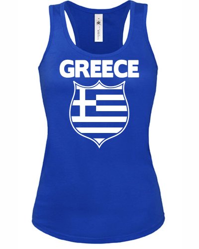 FUSSBALL WM 2014 – GRIECHENLAND FANSHIRT 3333(TT-F-B) Gr. S