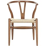 LexMod C24 Wishbone Chair in  Walnut