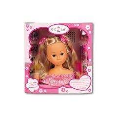 gro�er stylischer Frisierkopf Schminkkopf 100 tlg Zubeh�r mit Pickerl