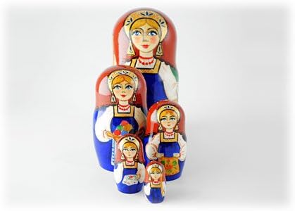 Spinner Classical Doll 5pc./5.5"