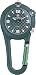 Men's Classic Green Carabiner LED Watch with Black Dial