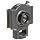 Browning VTWE 100 Series Ball Bearing Take-Up Unit, Intermediate Duty, Eccentric Lock, Non-Expansion, Regreasable, Contact Seal, Cast Iron, Inch
