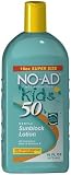 NO-AD Kids Gentle Sunblock Lotion, SPF 50 16 fl oz (475 ml)