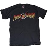  : Flash Gordon Superhero Comic Hero Black T-shirt