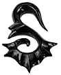 BONE PLUG HORN WITH BLACK 6g - Sold Individually