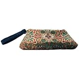 Offhand Designs Nina Paisley Pomegranate Clutch