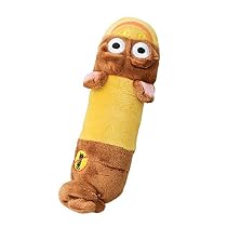 Petstages Just For Fun No Stuffing Plush LiL Squeak Monkey Dog Toy for Small Dogs
