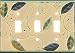 MOSAIC LEAVES Switchplates Outlet Covers, Rocker, GFCI