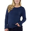 Mossimo&reg; Black Plus Ultrasoft Crew Sweater - Blue Heather