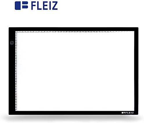 FLEIZ Tracing Light box A2 Tracing board Super Bright Light pad Copy Board Tracing table Be used to The doctor to check the X-ray (A2-Super bright)