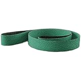 Sungold Abrasives 67619 120 Grit X-Weight Aluminum Oxide Sanding Belts (Pack of 6), 2" by 72"