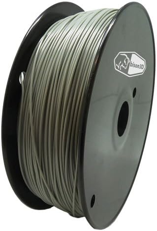 bison3D Filament for 3D Printing, 1.75mm, 1kg/roll, Gray (ABS)