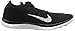 Nike Free 4.0 Flyknit Mens Running Shoes,Black/White/Dark Grey,9 D(M) US