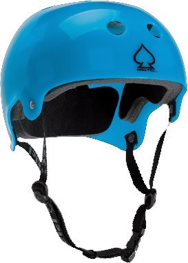 Protec Lasek Trans Blue Skate Helmets