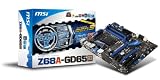 MSI LGA1155 Intel Z68 G3 DDR3 CrossFireX & SLI SATA3 & USB3.0 ATX Motherboard - Z68A-GD65 (G3)