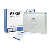 Anker New Laptop Battery for Apple Macbook ma348ga ma463kh/a ma463ch/a ma348 ma348lla mb134xa ma896lla Fits A1150 A1175 A1211 [Li-ion 9-cell 5200mAh] - White