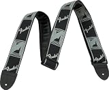 Fender Monogrammed Strap - Black/Light Grey/Dark Grey