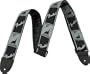 Fender Monogrammed Strap - Black/Light Grey/Dark Grey