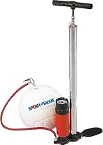 Ballpumpe mit Druckbehälter und Manometer