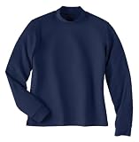 Ladies Long Sleeve Performance Honeycomb Mock Neck