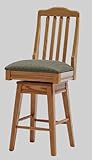 Amish Made Shaker Swivel Bar Stool - BER-424SW