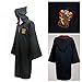 Harry Potter Robe Cloak+Tie+Glasses+Scarf Cosplay Costume (Gryffindor)