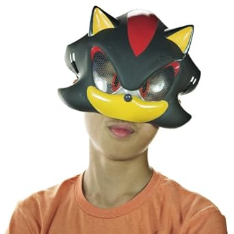 Amazon.com: Shadow the Hedgehog Roleplaying Mask [Perfect for Halloween ...