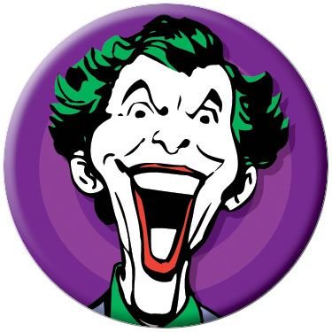  DC Comics Batman Joker Button 81064 [Toy]