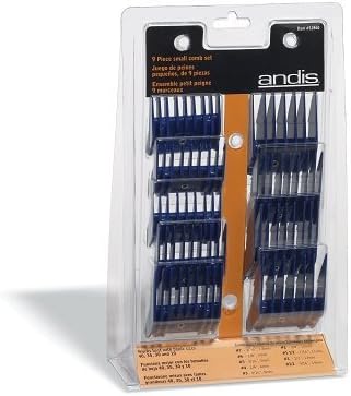 ANDIS COMPANY - COMB SET SMALL (9 PC) "Ctg: DOG PRODUCTS - DOG GROOMING - CLIPPERS/PARTS"