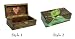 Set Of 2 Kathy Lande Religious Love Wooden Trinket Keepsake Boxes