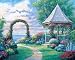 Arbor Light by John Zaccheo. Size 22.00 X 28.00 Art Poster Print