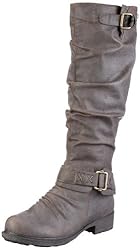 Rieker Nelle 90351-25, Damen Stiefel, Braun (kaffee 25), EU 40