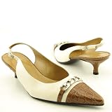 STUART WEITZMAN Caprice Heels Pumps Beige, Khaki, Tan Womens
