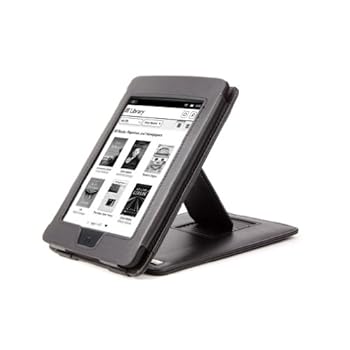 DURAGADGET Housse Etui Noir en Cuir Véritable avec port de maintien arrière pour lecteur de livre électronique 6 pouces Nook Simple Touch avec GlowLight (sortie 2012) - éclairage intégré - et affichage encre électronique E-Ink - Garantie 2 ans DURAGADGET Housse Etui Noir en Cuir Véritable avec port de maintien arrière pour lecteur de livre électronique 6 pouces Nook Simple Touch avec GlowLight (sortie 2012) - éclairage intégré - et affichage encre électronique E-Ink - Garantie 2 ans