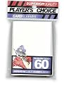 Player's Choice Yu-Gi-Oh! White Sleeves (Pack of 60) - Designed for Smaller Gaming CCGs - Deck Protectors - Ideal for YuGiOh! Trading Card Game In Stock!