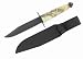 Camo Combat Knife w/Punch Bud - Nylon Sheath - Valor 3511, Knives Combat