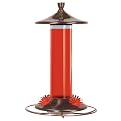 Brushed Metal Hummingbird Feeder - 12 oz