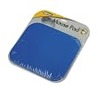 Fellowes&reg; - Polyester Mouse Pad, Nonskid Rubber Base, 9 x 8, Blue - Sold As 1 Each - Optical-mouse friendly.