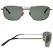 Skagen Denmark Unisex Sunglasses Med Sized Titanium #S034-A04