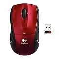 Logitech M505 Wireless Notebook Mouse - Red (910-001106) &nbsp;