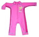 Bright Bots UPF50+ Australian Sunsuit Pink/Bright Pink Long Leg/Sleeve All in One size 12-18 months