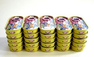 フロット シチリア産 アンチョビ フィレ オリーブオイル漬け 48g 25缶セット