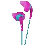 JVC HAEN10P Gumy Sport Earbuds, Pink
